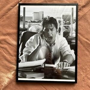 Tom Cuise "Show me the money" Framed Print